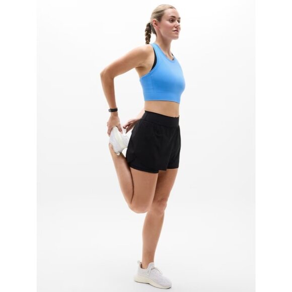 New Athleta XS Momentum Flex Ultra Crop Tank Cornflower Blue X-Small - Picture 4 of 6